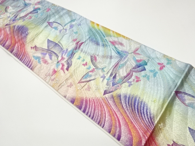 JAPANESE FUKURO OBI / WOVEN BUTTERFLY